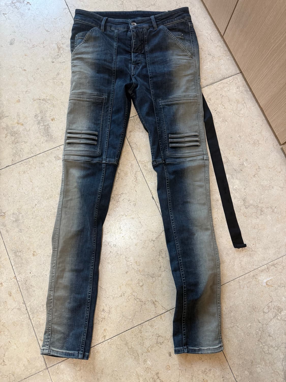 릭오웬스 나가킨 허슬러 데님 팬츠 상품이미지1