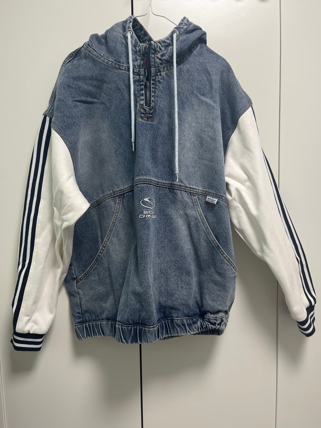 스포츠챔버 SC 트랙 데님 아노락 블루 상품이미지3