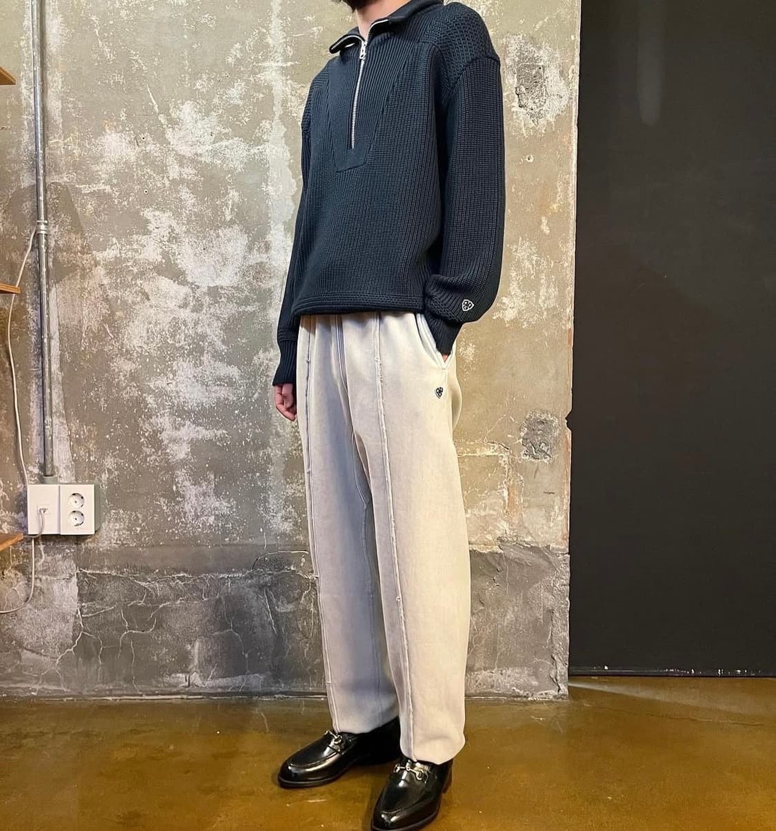 헤리티지플로스 피그먼트 스웻팬츠 XL 상품이미지2