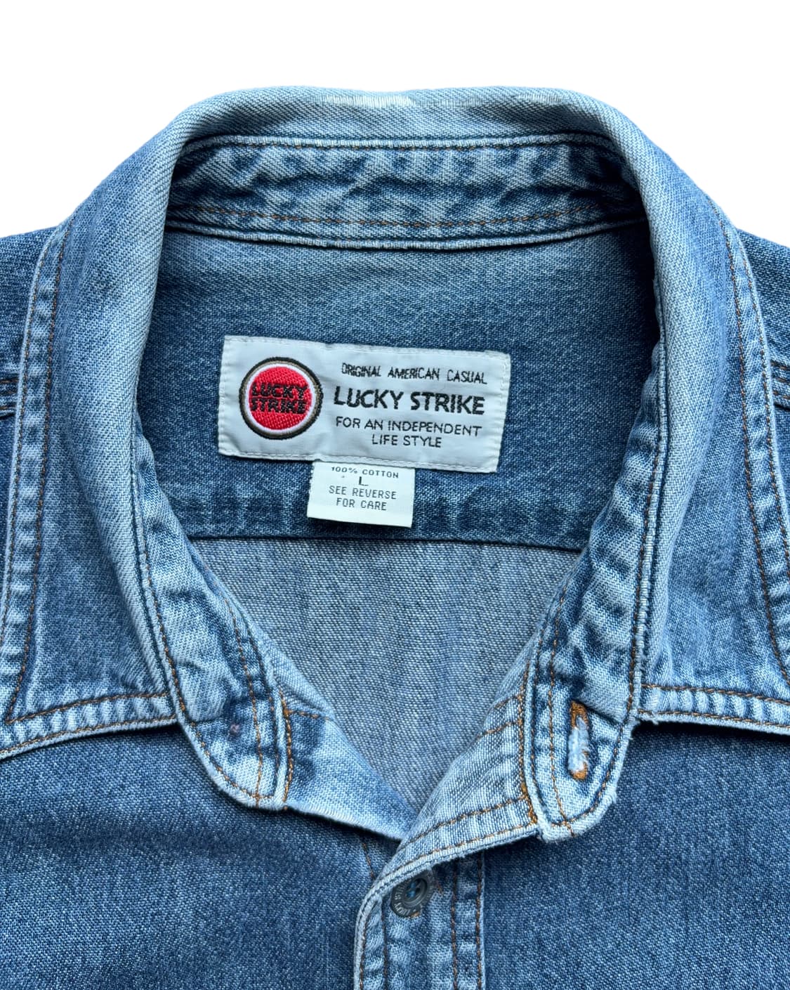 Lucky Strike denim shirt 상품이미지4
