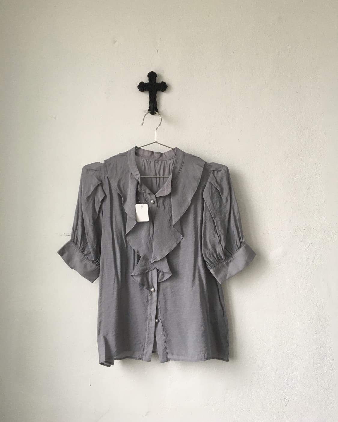 Ruffle point blouse 상품이미지2