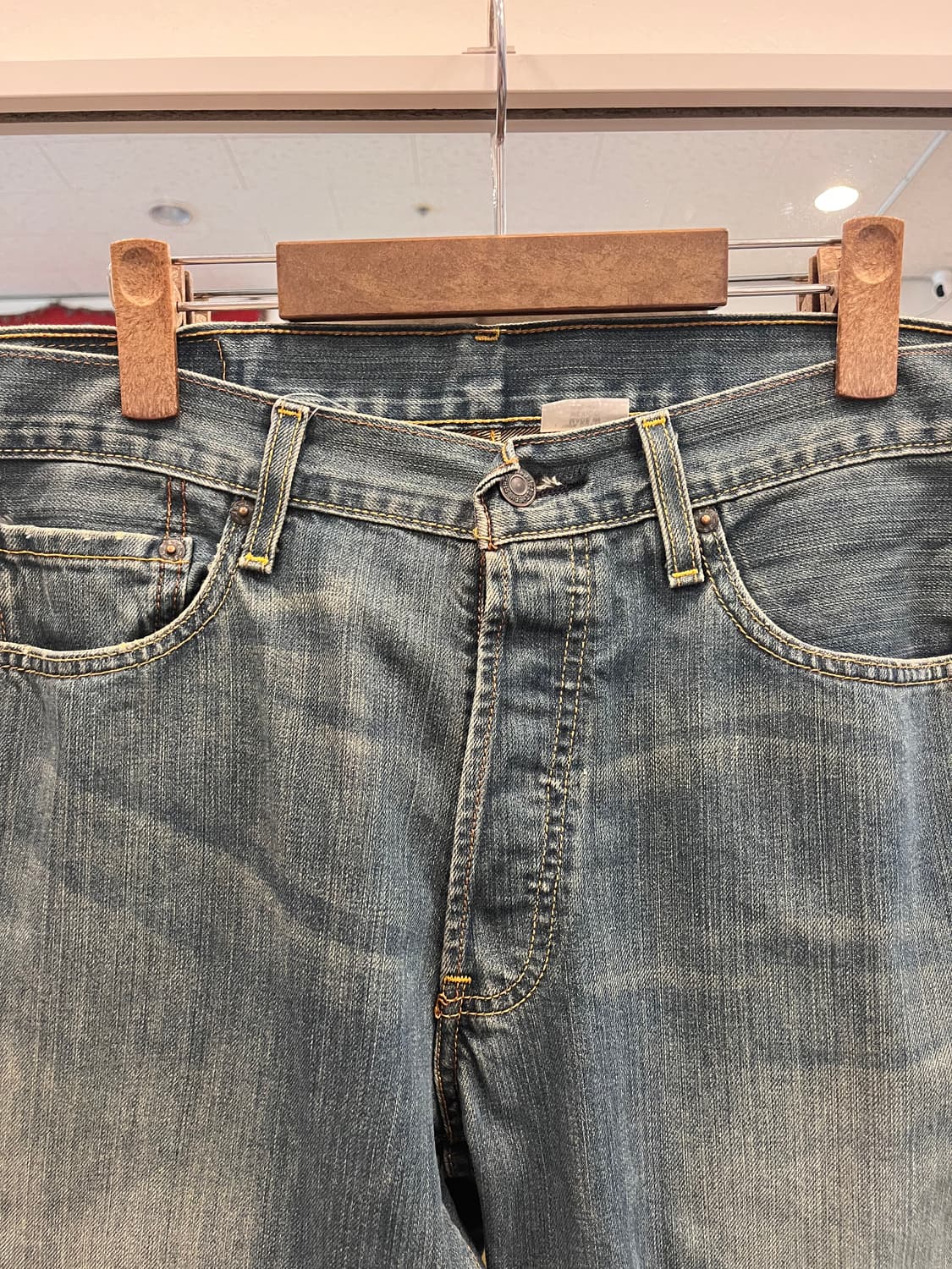 00s Levis 리바이스 501 데님 팬츠 (31-32inch) 상품이미지2