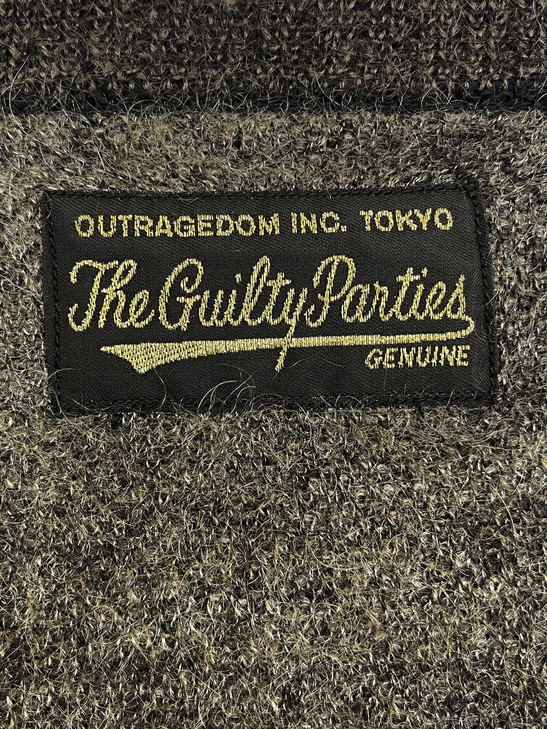 와코마리아 12aw 다이아몬드 모헤어 가디건 상품이미지6