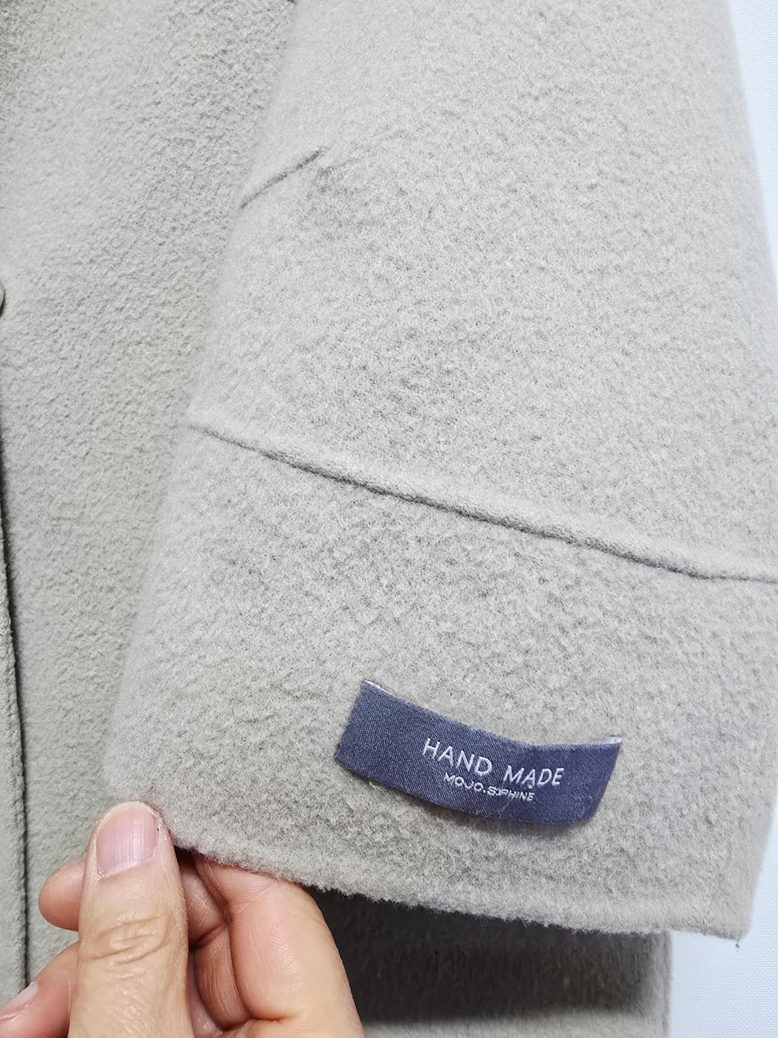 MOJO.S.PHINE 베이지 하프 코트 자켓 상품이미지3