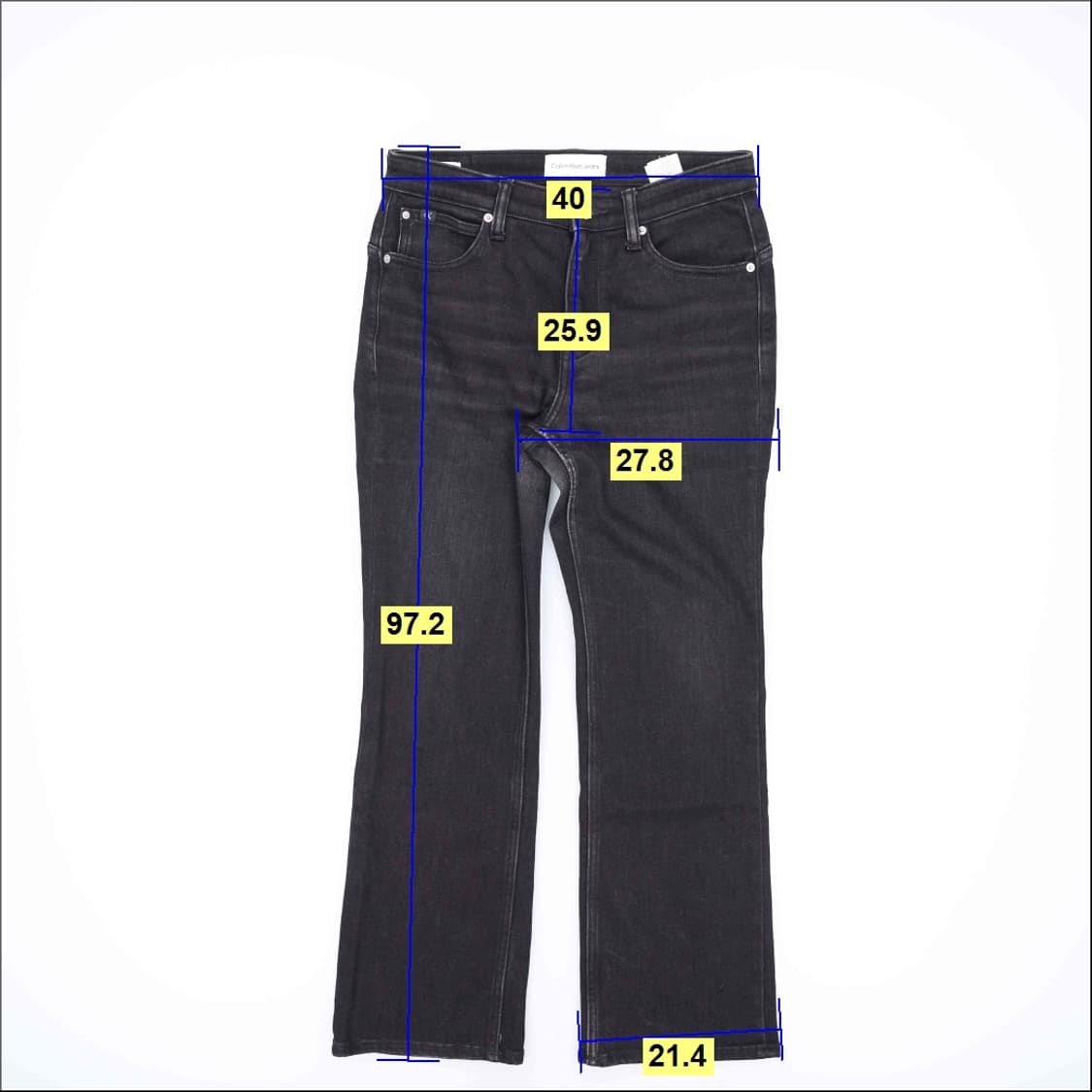 W28L27 캘빈클라인 기모 부츠컷 0324H1 상품이미지7