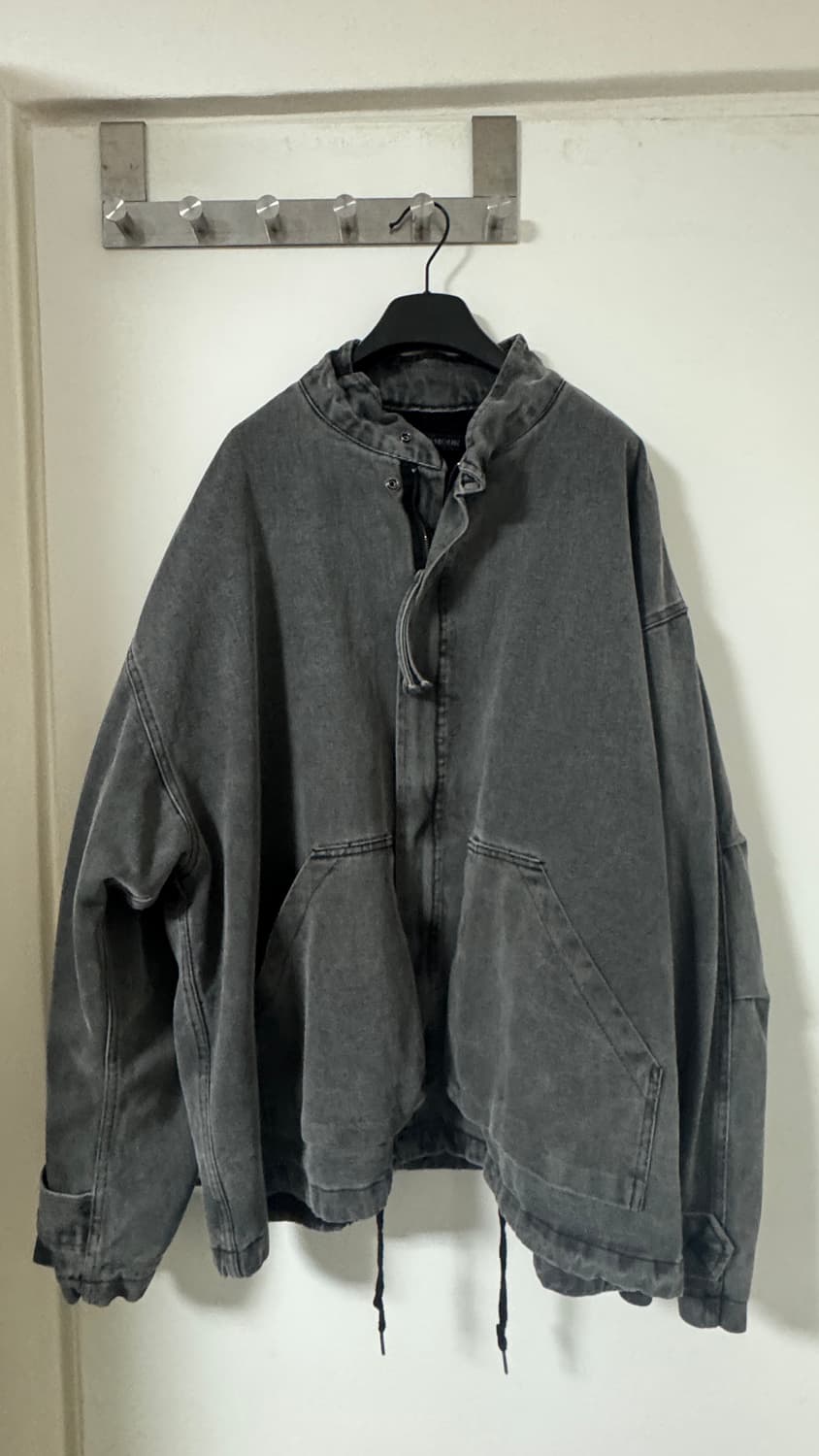 발렌시 느낌 데님 자켓 상품이미지1