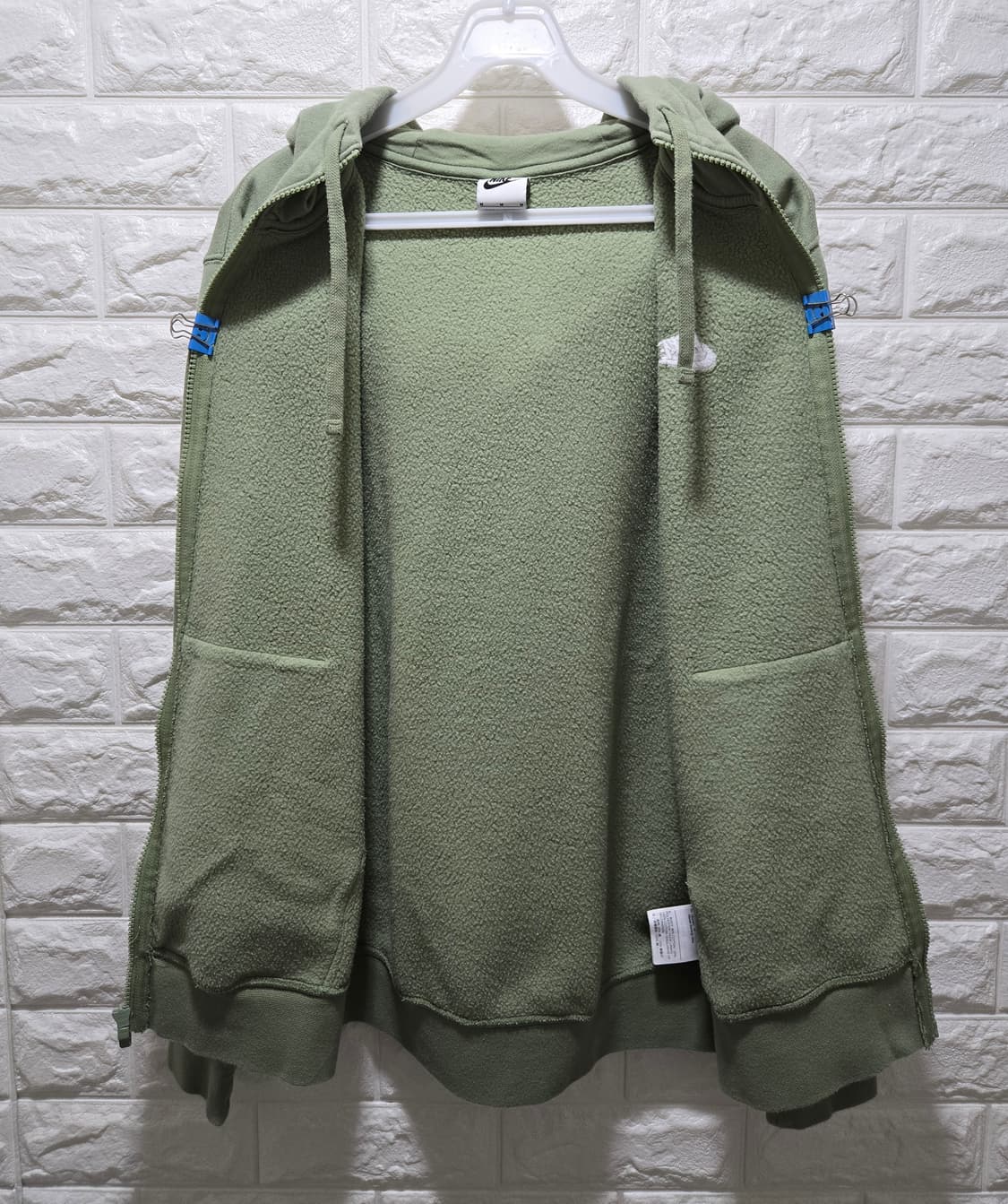 나이키 NSW 클럽 기모 후드집업 95 상품이미지3