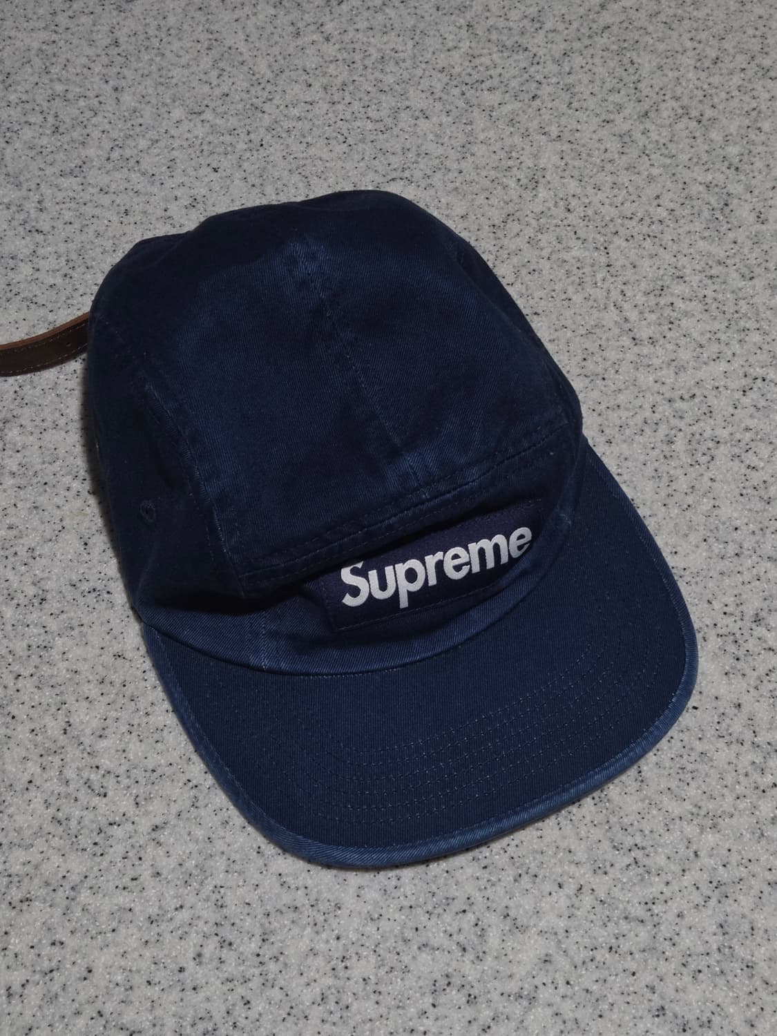 슈프림 워시드 치노 캠프캡 인디고 25ss 상품이미지2