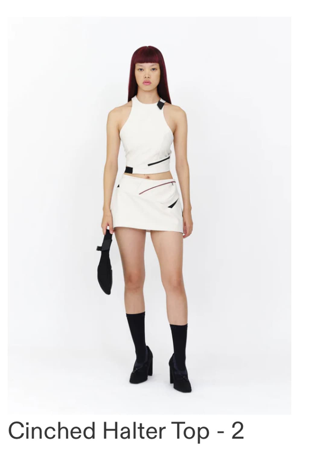 혜인서 Cinched Halter Top - 2 상품이미지1