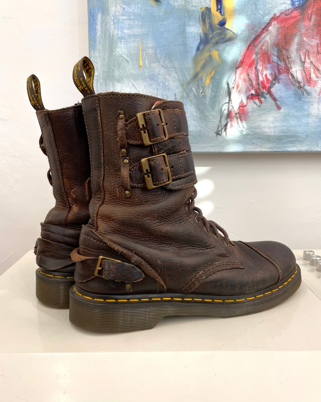 [270] 닥터마틴 레더 버클 부츠 상품이미지1