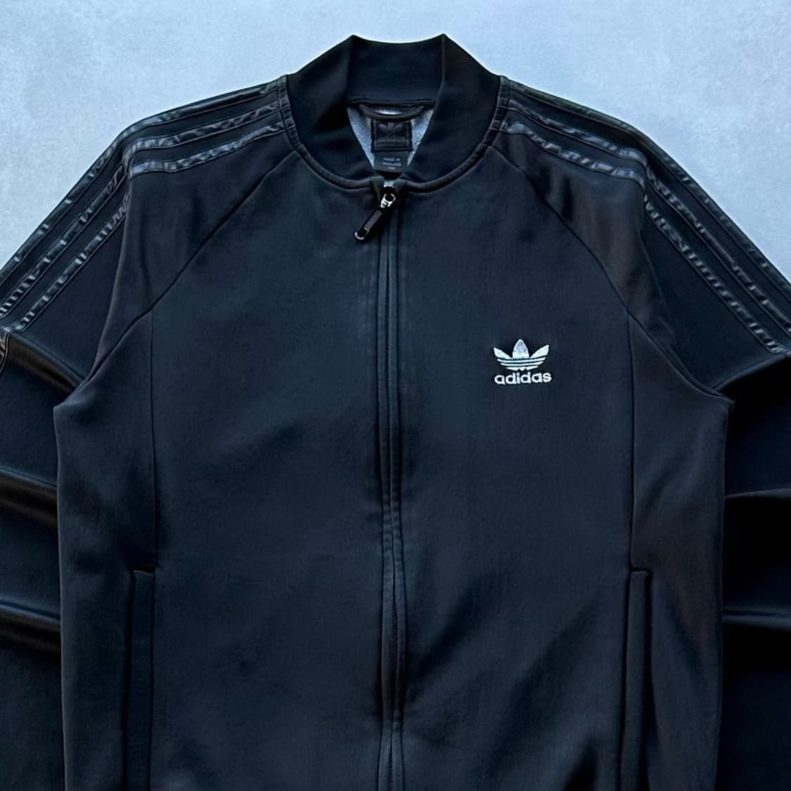 [L]아디다스 트레포일 실버 검실 트랙탑 져지 상품이미지2