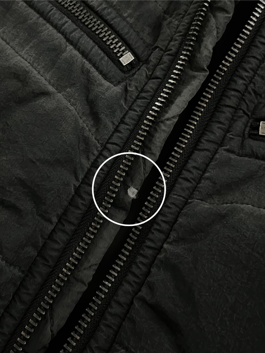 Diesel 디젤 블랙 퀄팅 패딩 자켓 상품이미지10