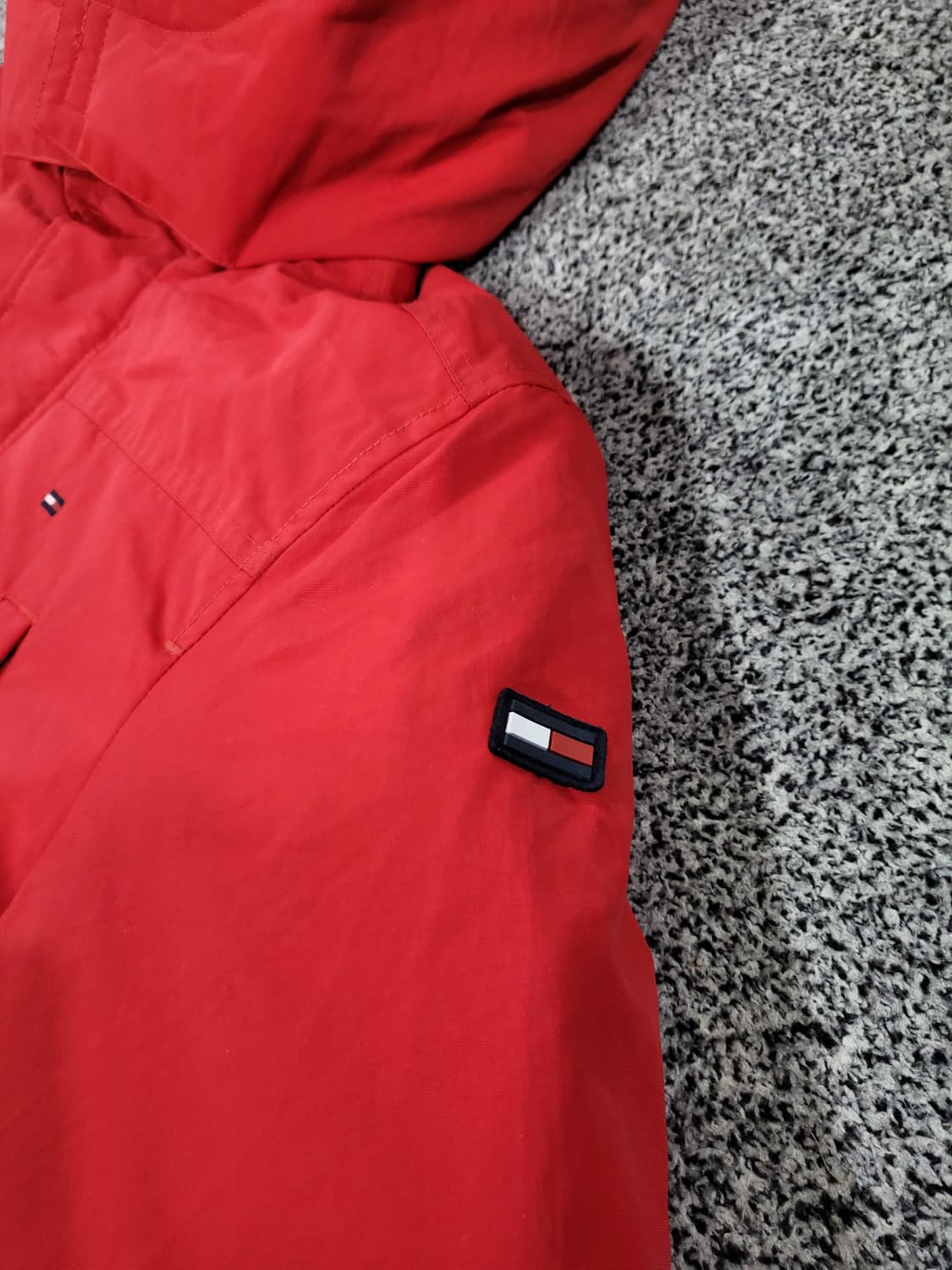 타미힐피거 레드 다운패딩 (152cm용)  상품이미지7