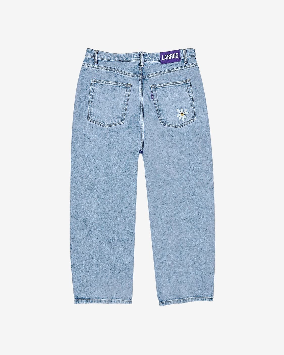Smart Daisy Baggy Jeans (Light Indigo) 상품이미지2
