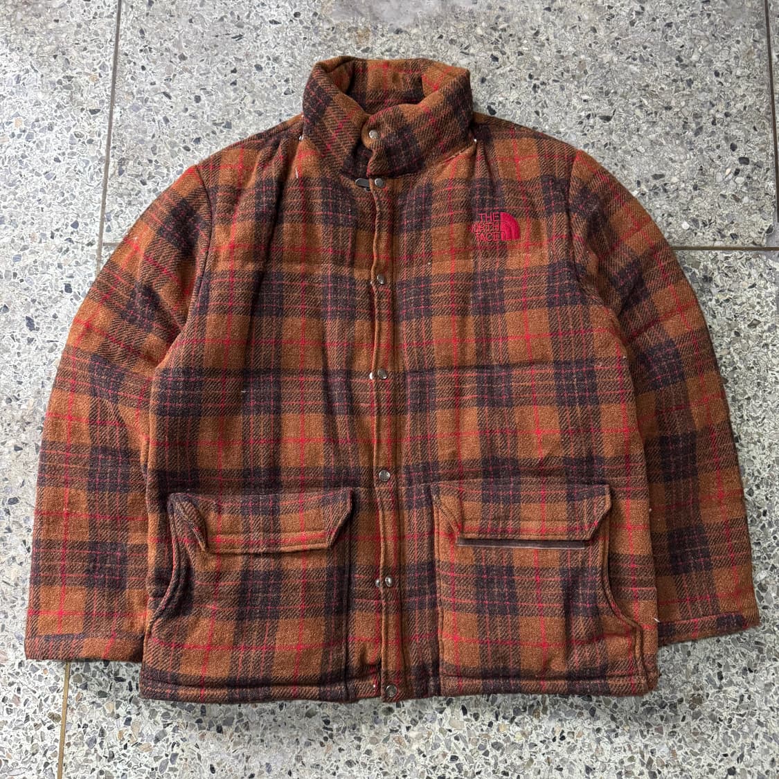 [XL~XXL] 노스페이스 퍼플라벨 해리스트위드 패딩 점퍼 상품이미지1