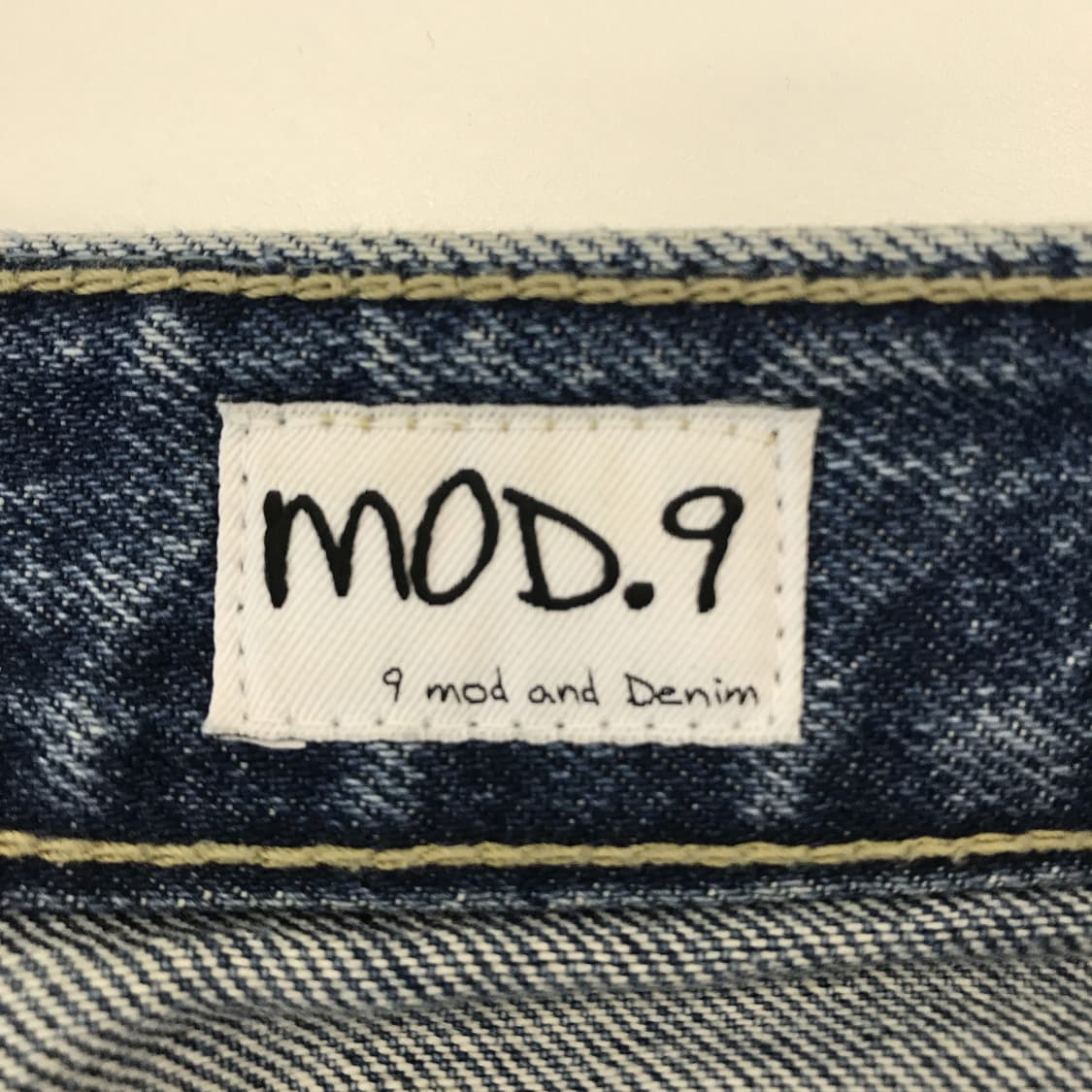 모드나인 MOD9 mod1 crop 데님 청바지 [32인치] 상품이미지5