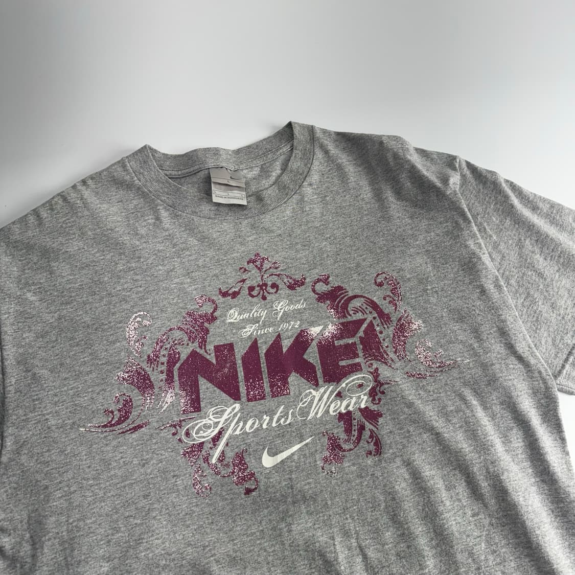 Nike 나이키 그런지 로고 그레이 반팔  상품이미지4
