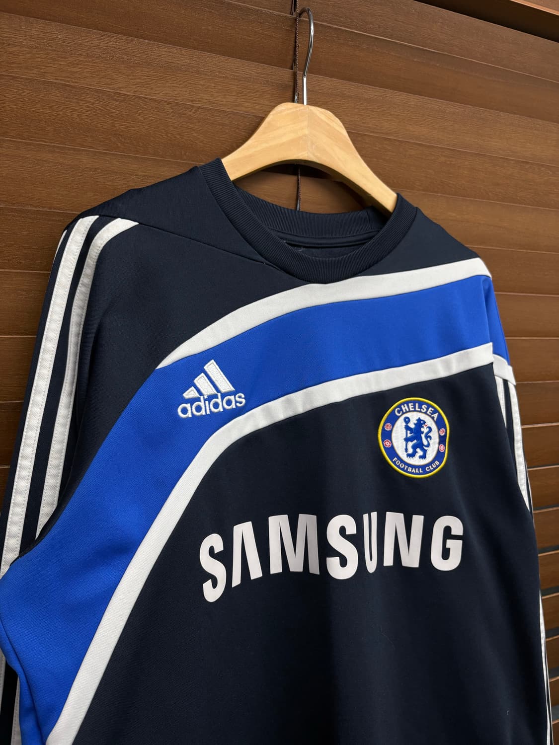 아디다스 09 10 삼성 첼시 트레이닝탑 스웻탑 상품이미지2