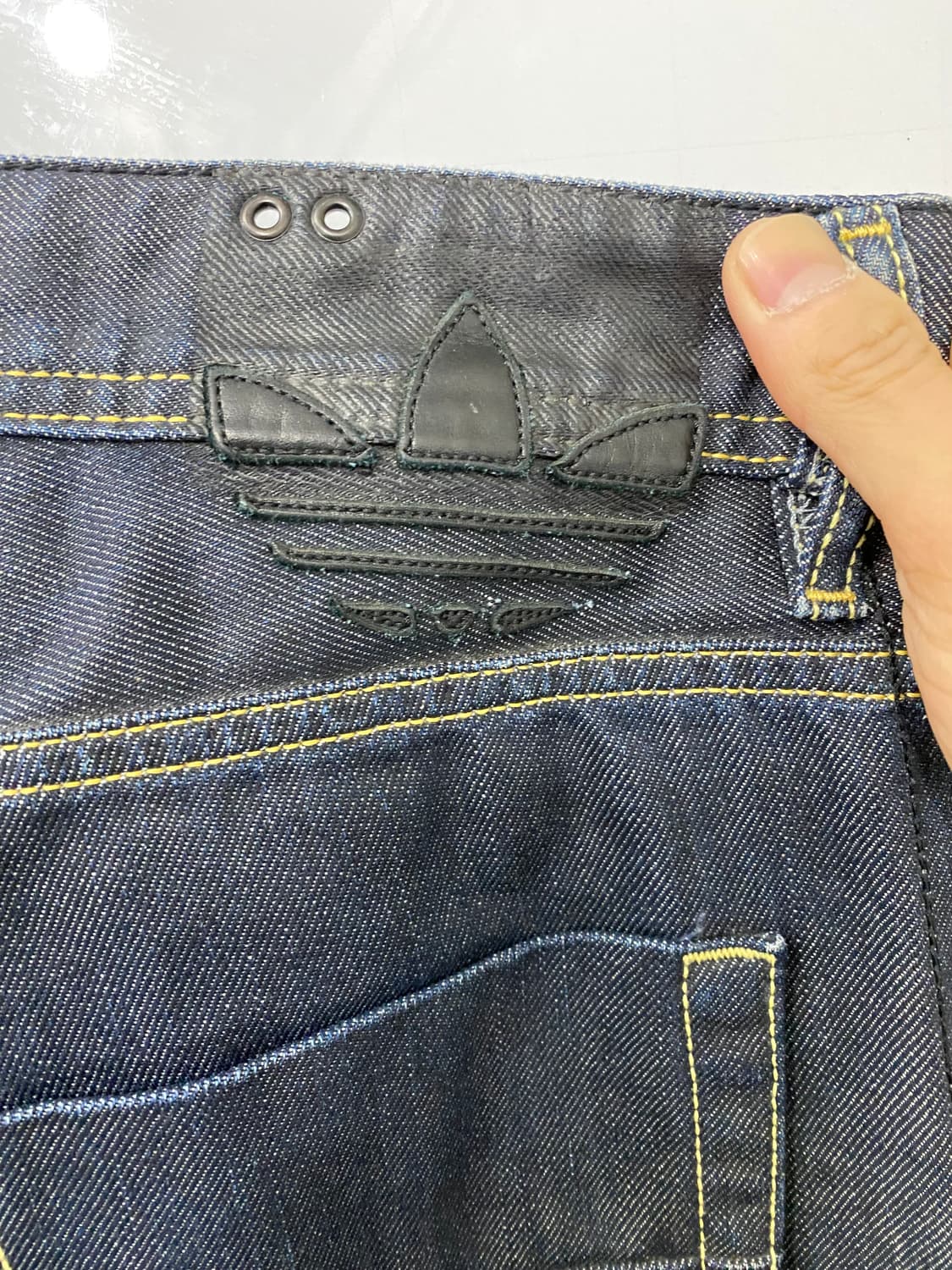 디젤 아디다스오리지날 콜라보 데님 팬츠(30) 상품이미지6