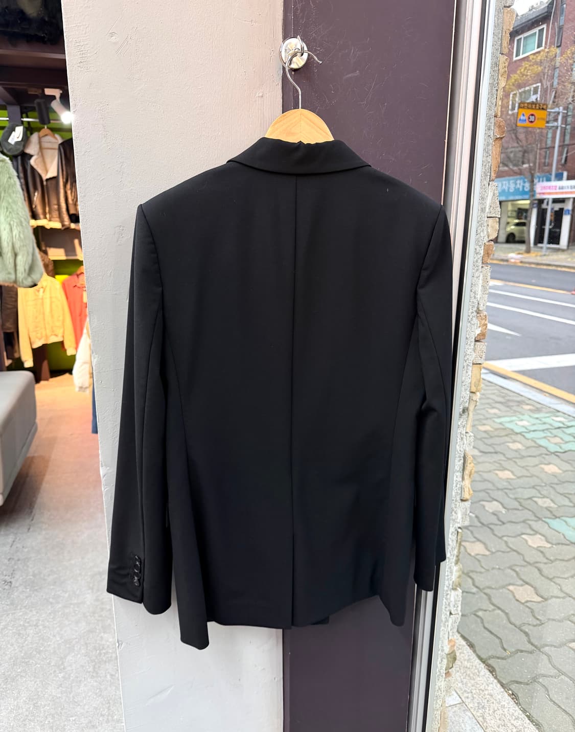 38/ 준지 20FW 피크드 더블 블레이저 자켓 상품이미지8