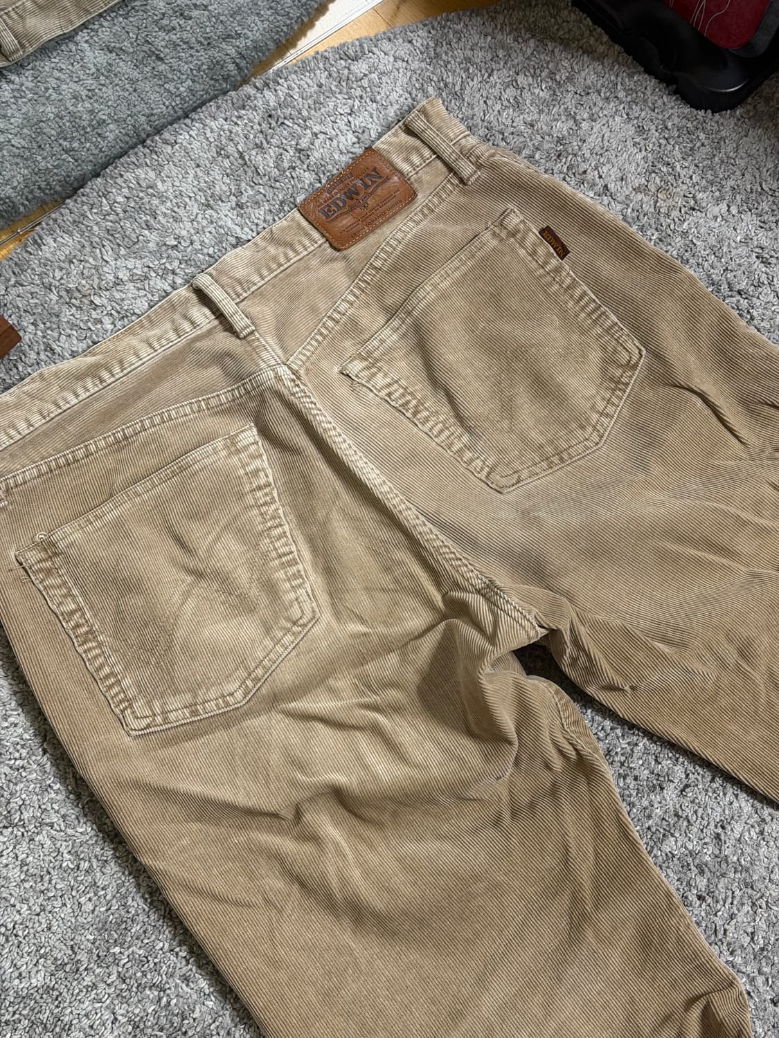 에드윈 베이지 코듀로이 팬츠 상품이미지6