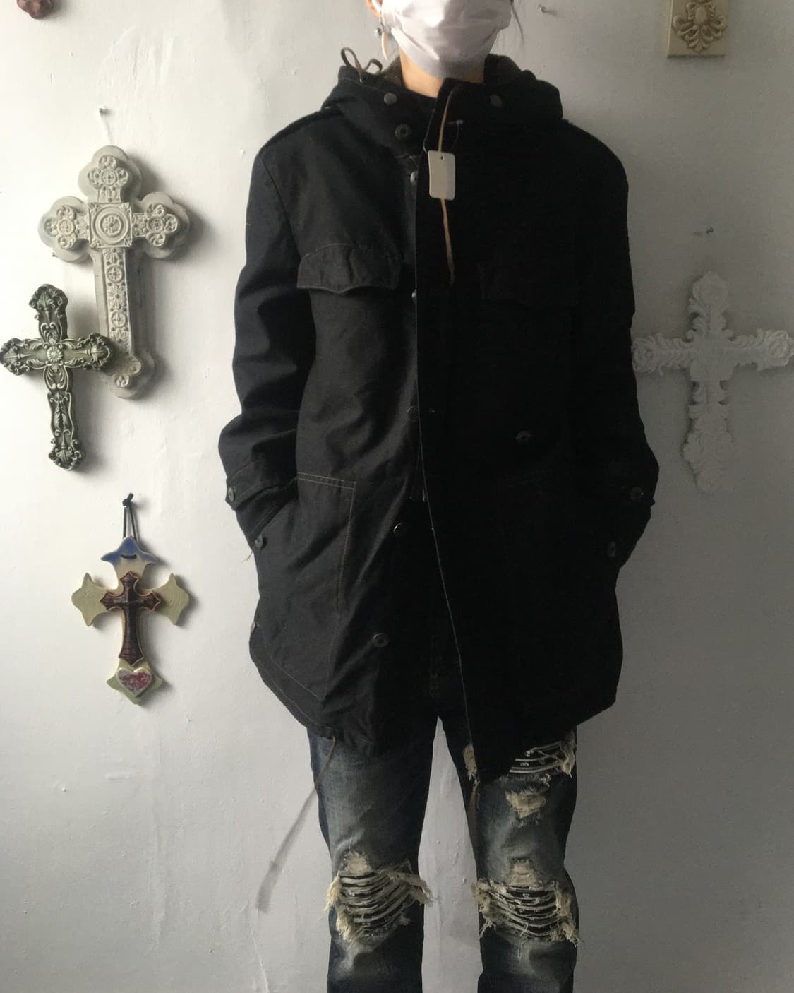 Hood filed jacket 상품이미지1