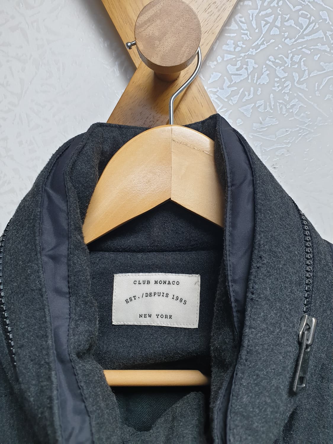 [남100] 클럽모나코 울퀼팅 경량패딩자켓 상품이미지3