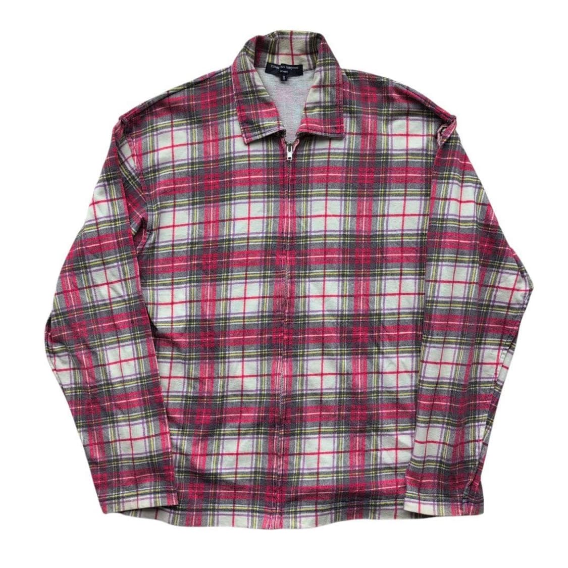 [S]꼼데가르송 옴므 옴브레 집업 셔츠 상품이미지1