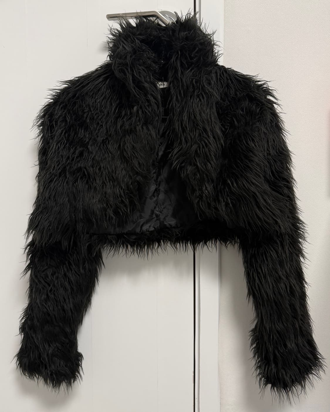 일본 빈티지 크롭 퍼 자켓 상품이미지1