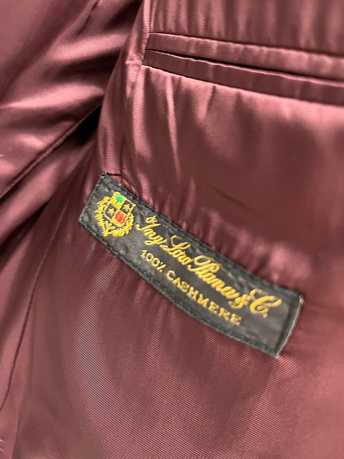 105) facis 로로피아나 캐시미어 자켓  상품이미지9