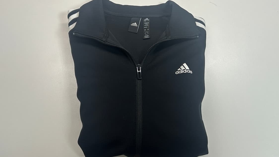 정품 아디다스 져지 검정 트랙탑 상품이미지1