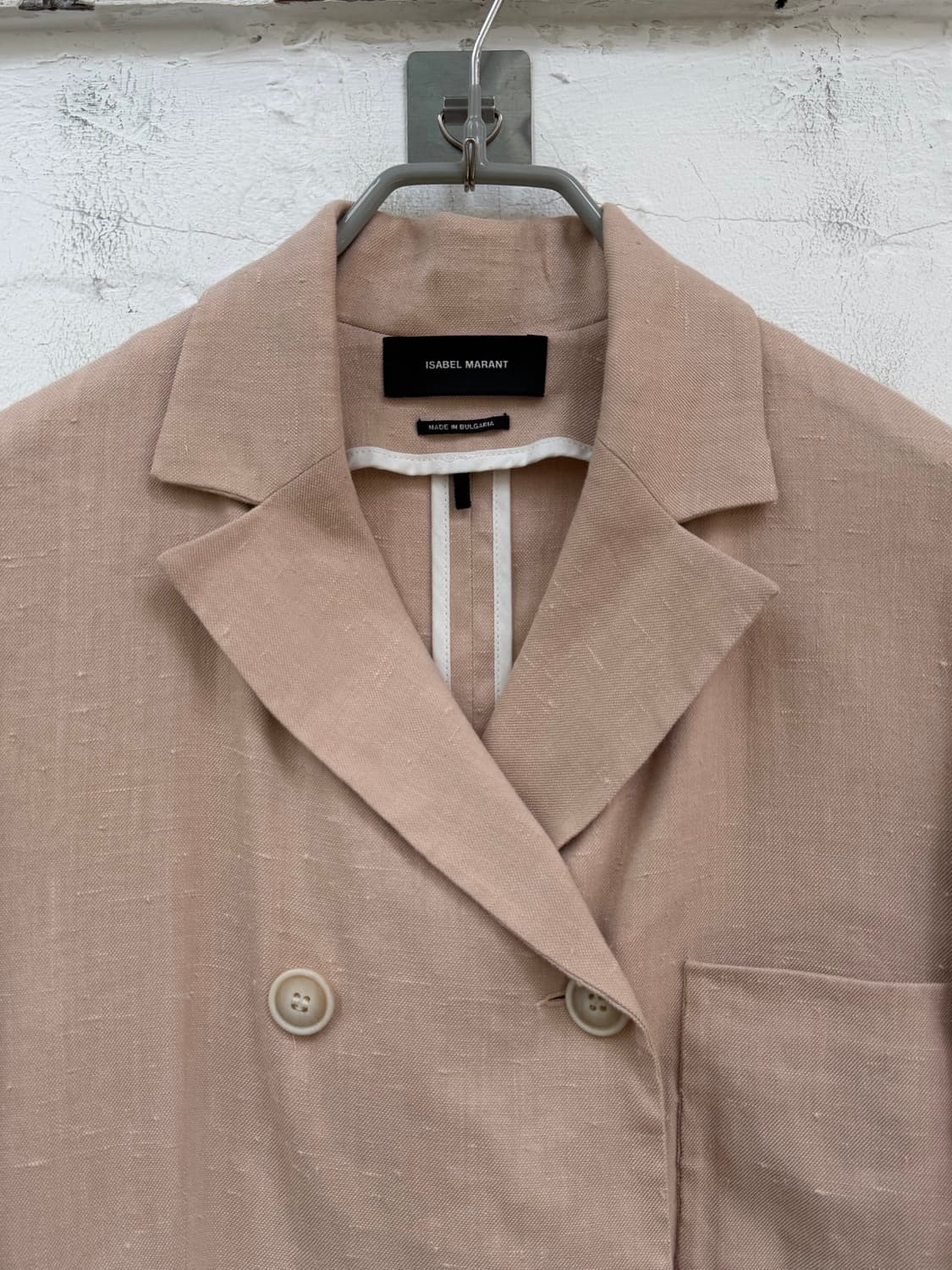 Isabel Marant 이자벨 마랑 린넨 블렌드 더블 블레이저 36 상품이미지2