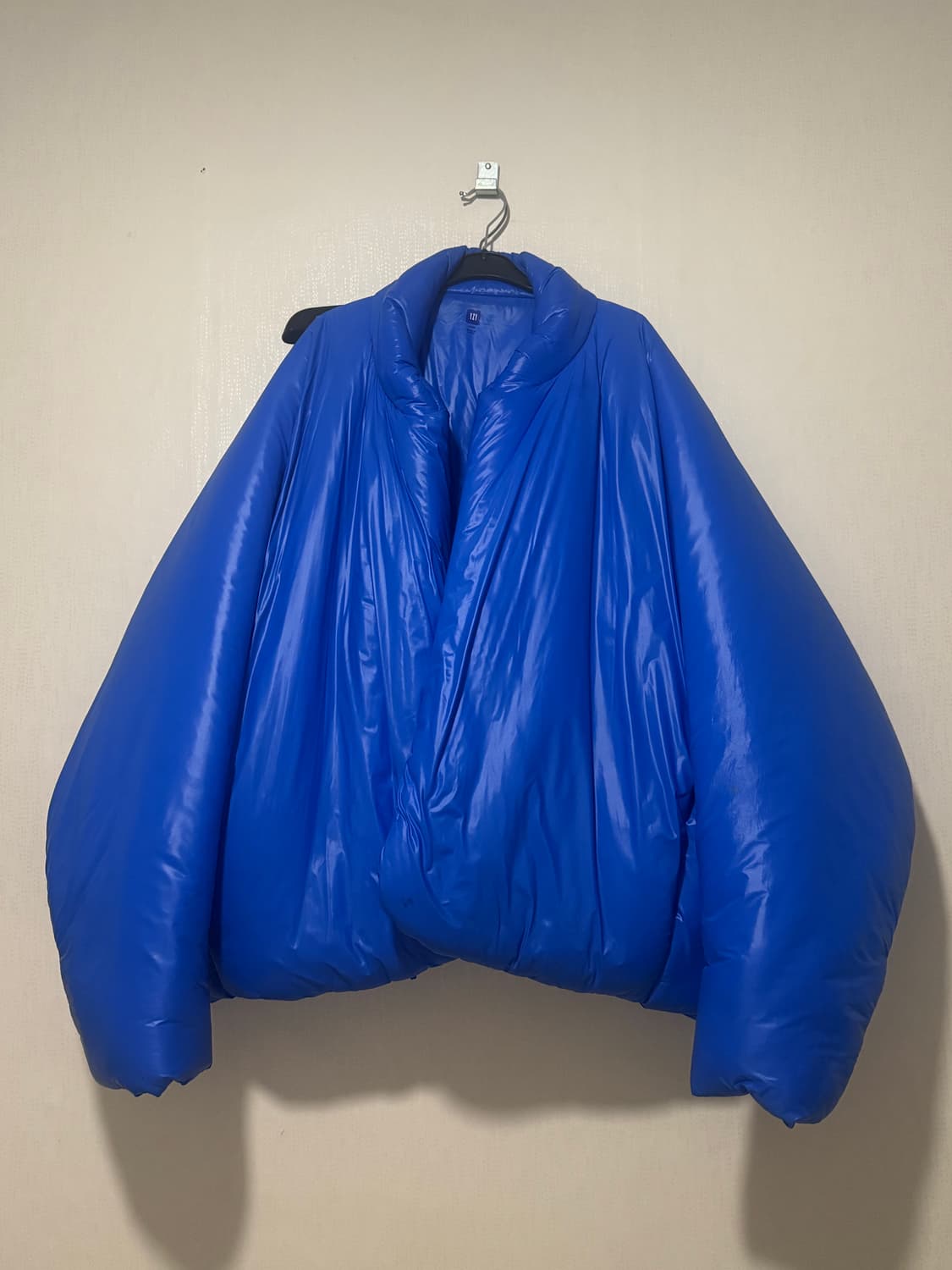 이지 갭 라운드 패딩 블루 L 상품이미지1