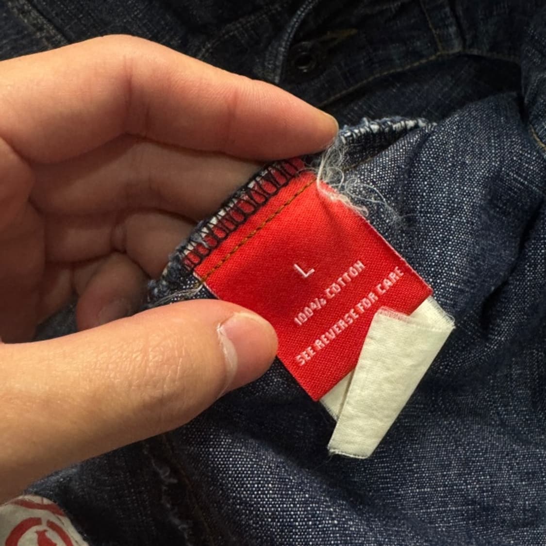 100 에코 언리미티드 Y2K 청자켓 상품이미지4