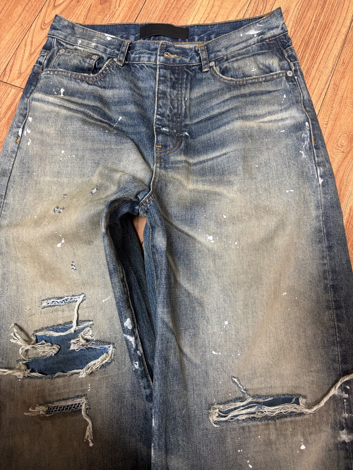 [M] 노페이스스튜디오 셀비지 Arashi 루즈 데님 상품이미지3