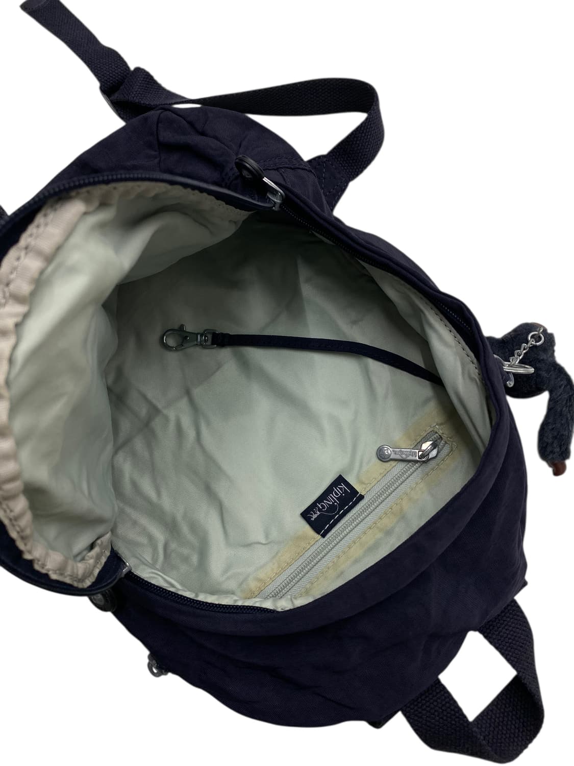 키플링 y2k 네이비백팩 상품이미지3