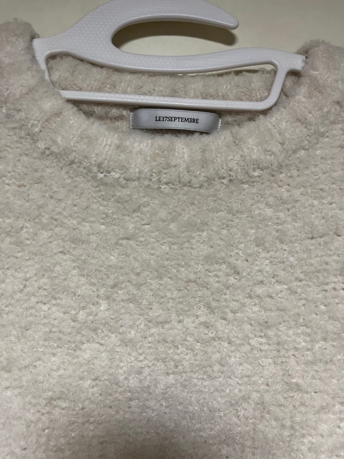 (1회착용) 르917 부클니트 le17septembre Boucle Ba 상품이미지5