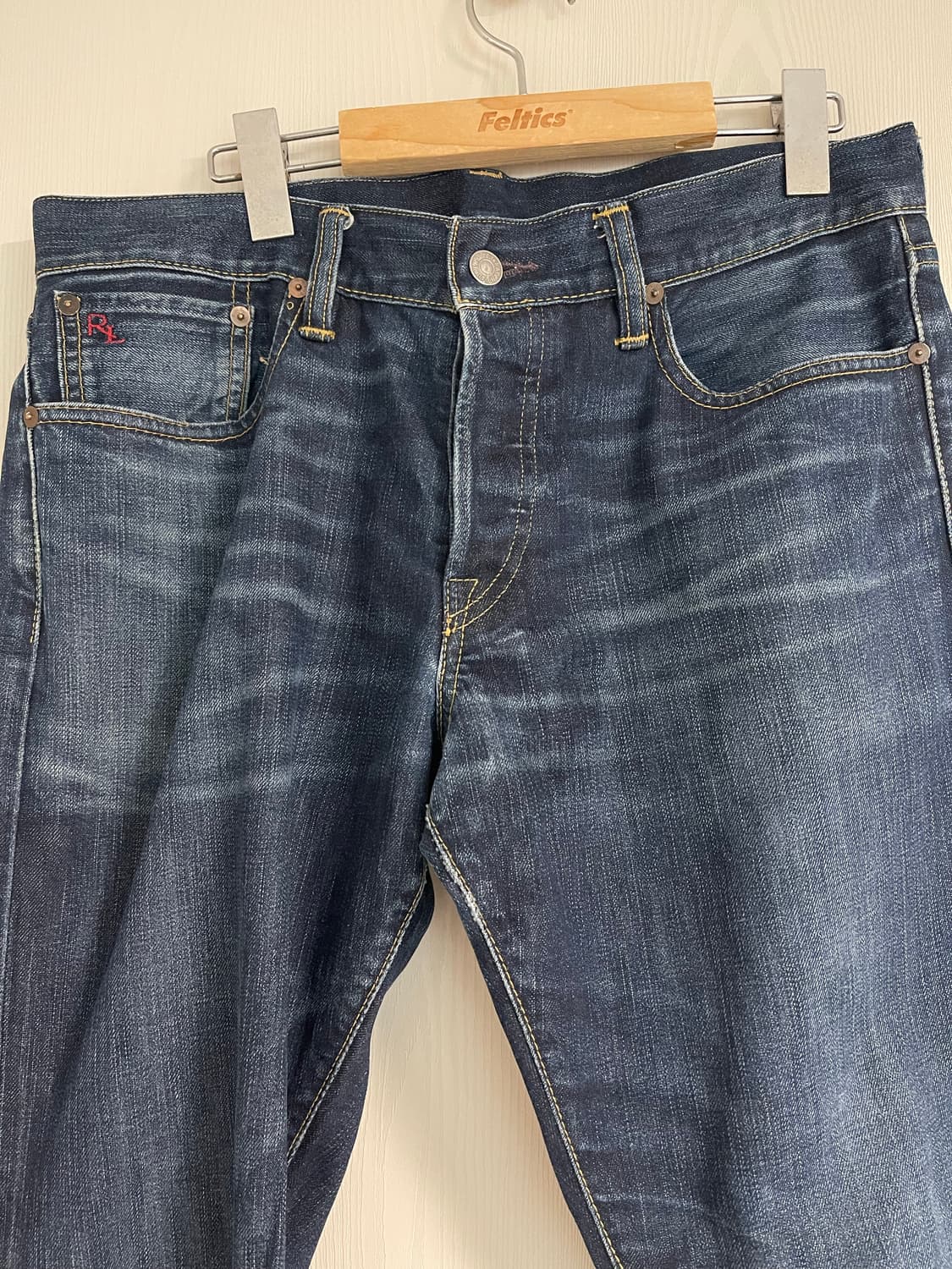 폴로 랄프로렌 설리반 슬림 셀비지 데님 청바지 34/34(기장 수선) 상품이미지2