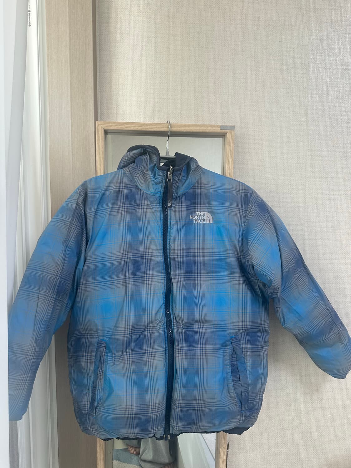 노스페이스 리버시블 후드 550 패딩 상품이미지3