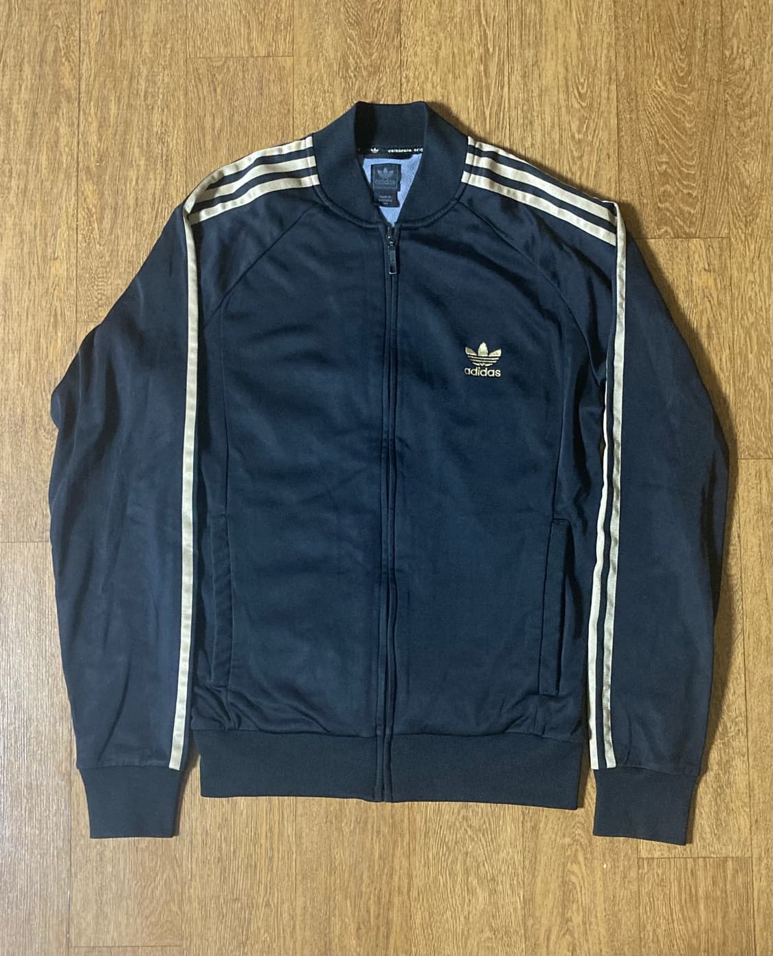 (올드스쿨 대대장!!)00s 아디다스 슈퍼스타 져지 트랙탑 검골 105 상품이미지1