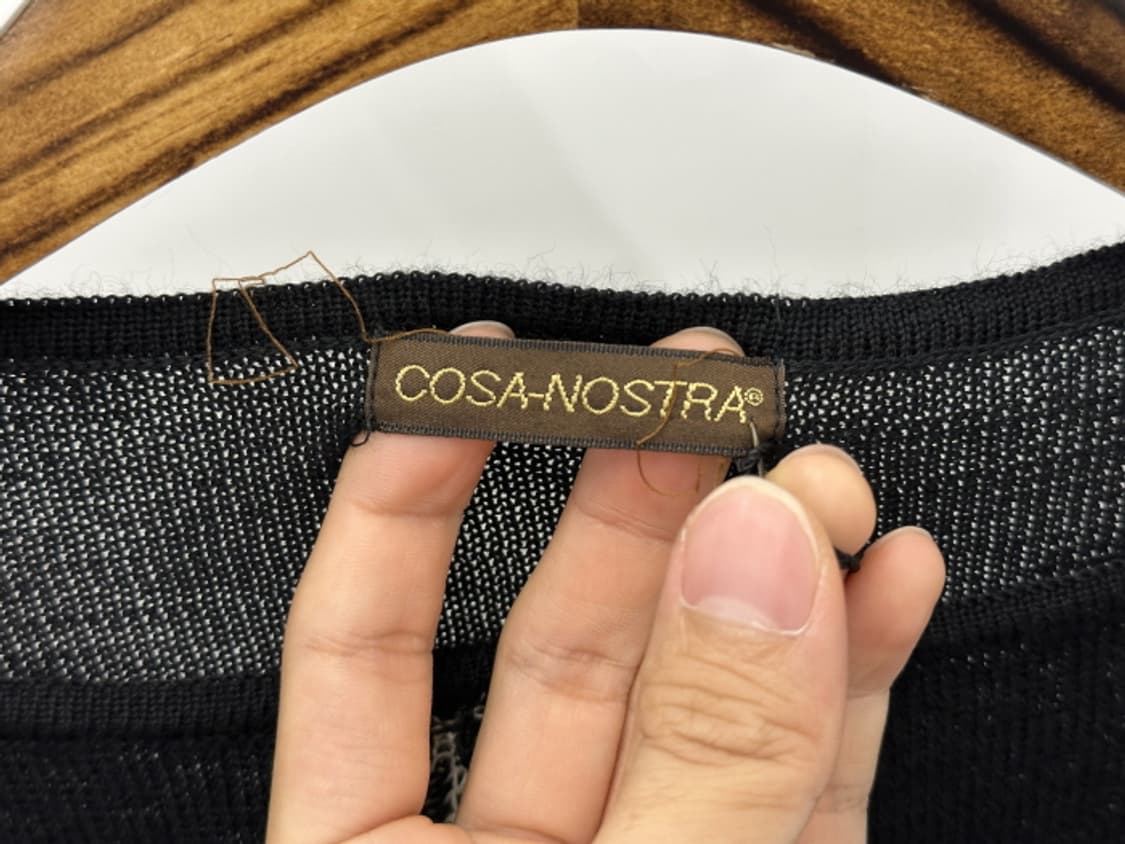COSA NOSTRA 타투 니트 (M) 상품이미지9