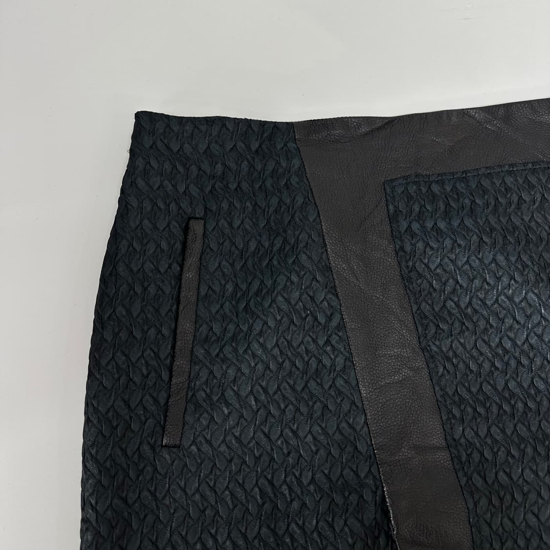 헬무트랭 쉽스킨 디자인 스커트 상품이미지3