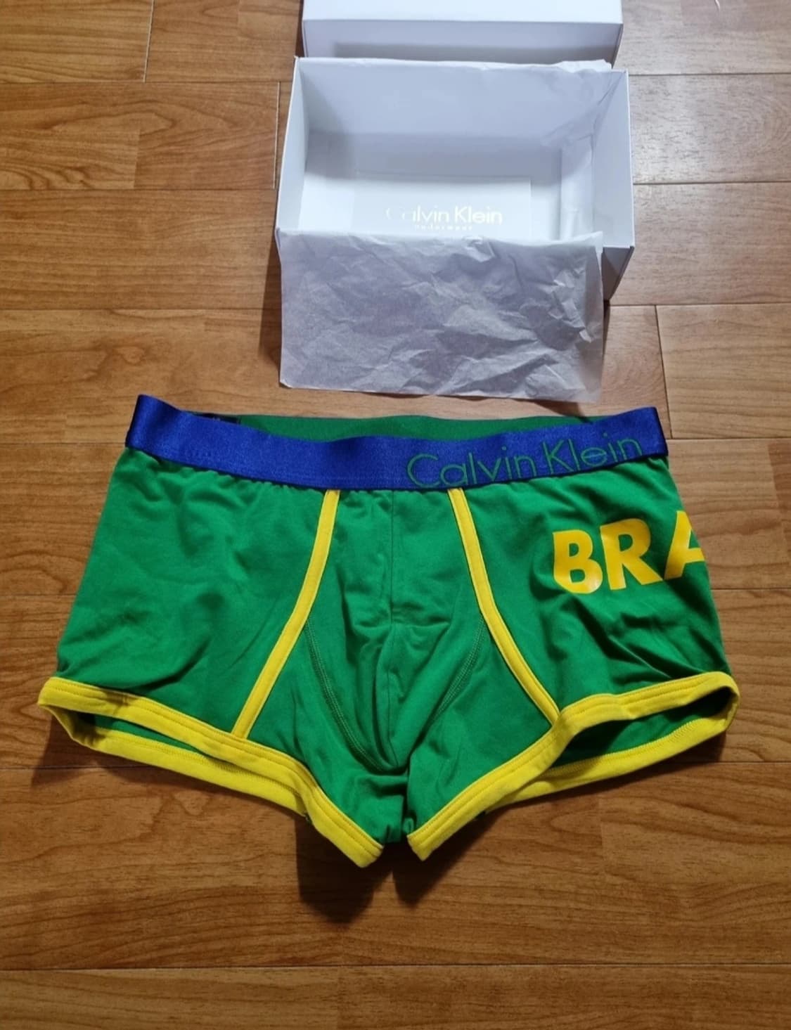 (희귀)캘빈클라인 리우올림픽 기념 브라질한정판 드로즈 상품이미지1