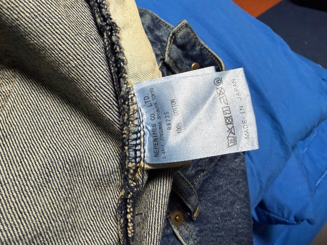 니들스 hd데님  12온즈 L사이즈 상품이미지3