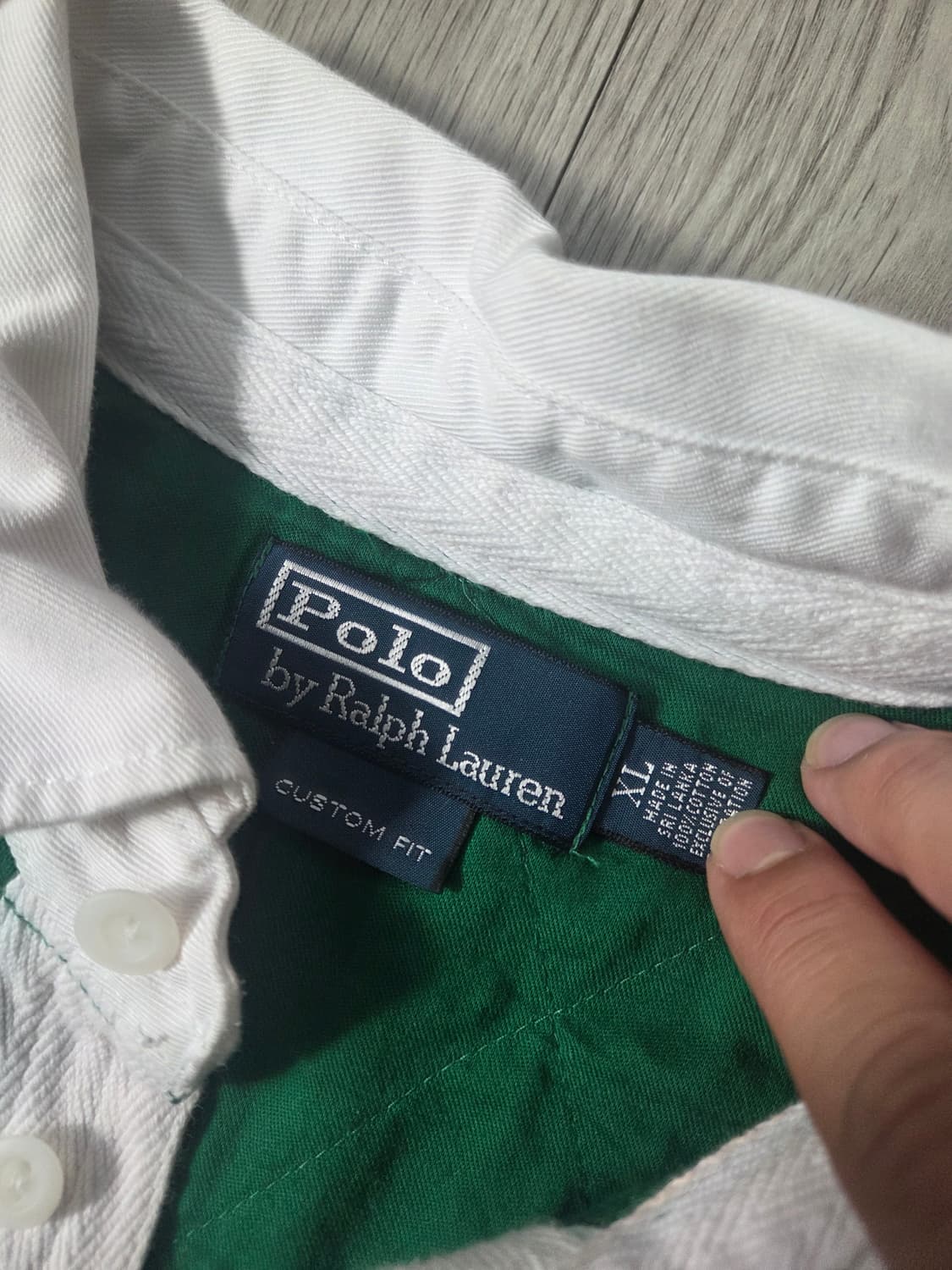 폴로 럭비티 그린 XL 상품이미지2