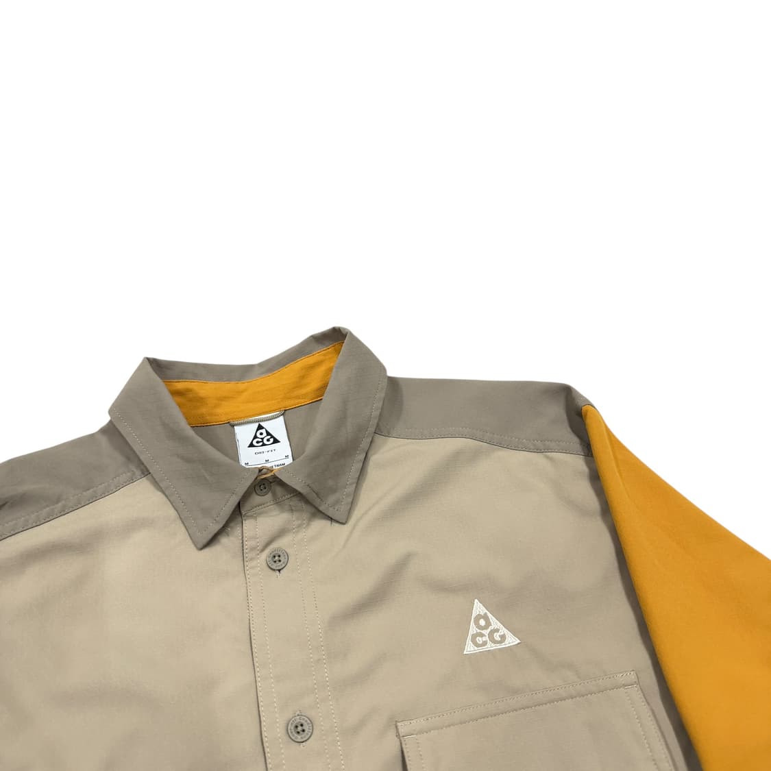 나이키 ACG 드라이핏 UV 디베스테이션 트레일 셔츠 카키 올리브 골드 상품이미지2