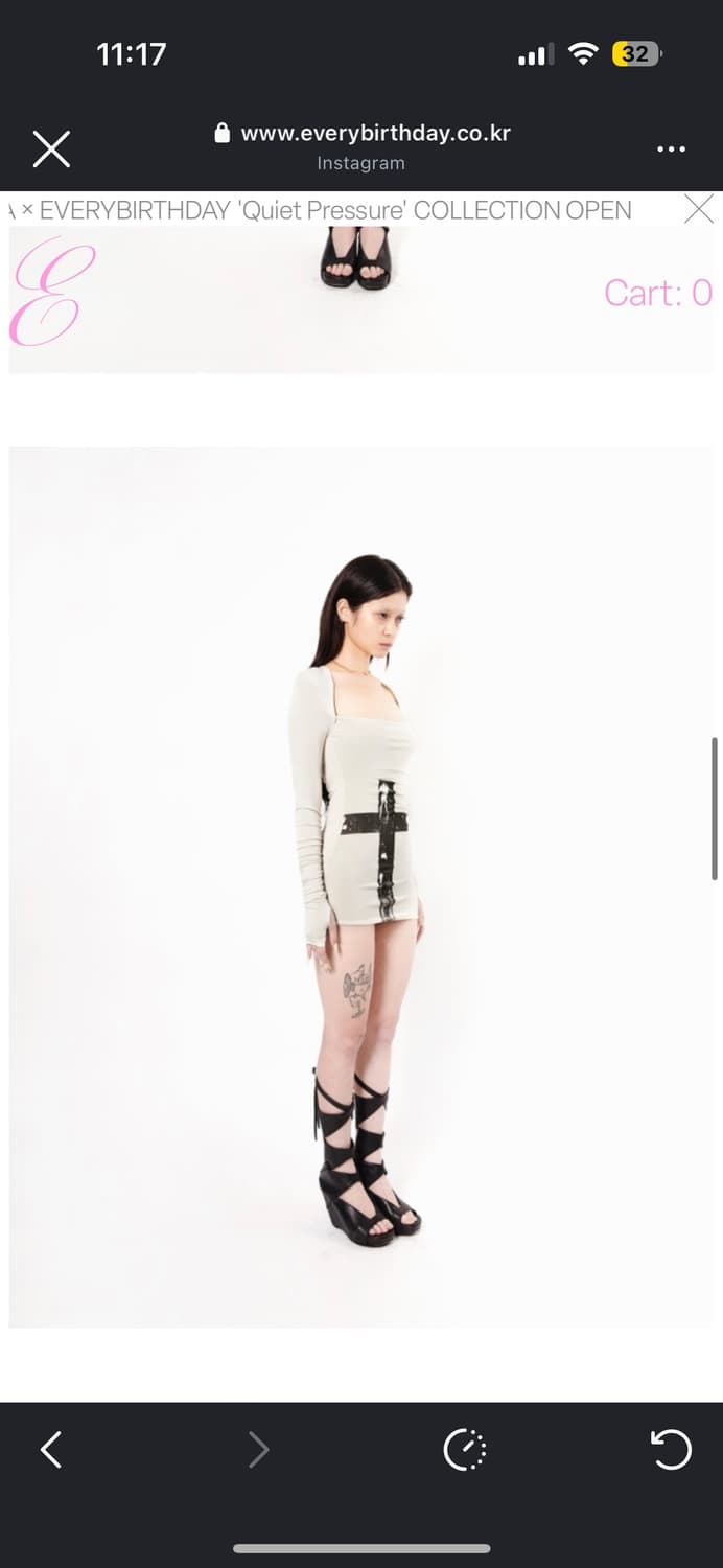 every birthday 크로스 큐피드 원피스 상품이미지2