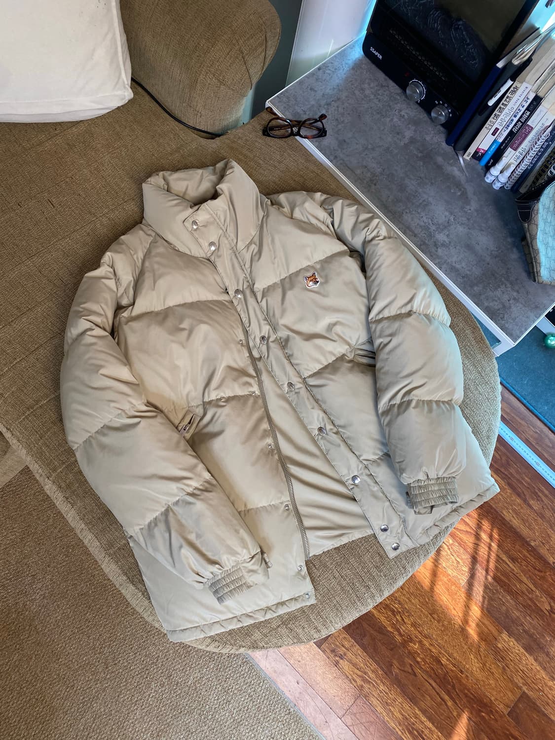 메종키치네 폭스 패치 다운 푸퍼패딩 (105사이즈) 상품이미지2