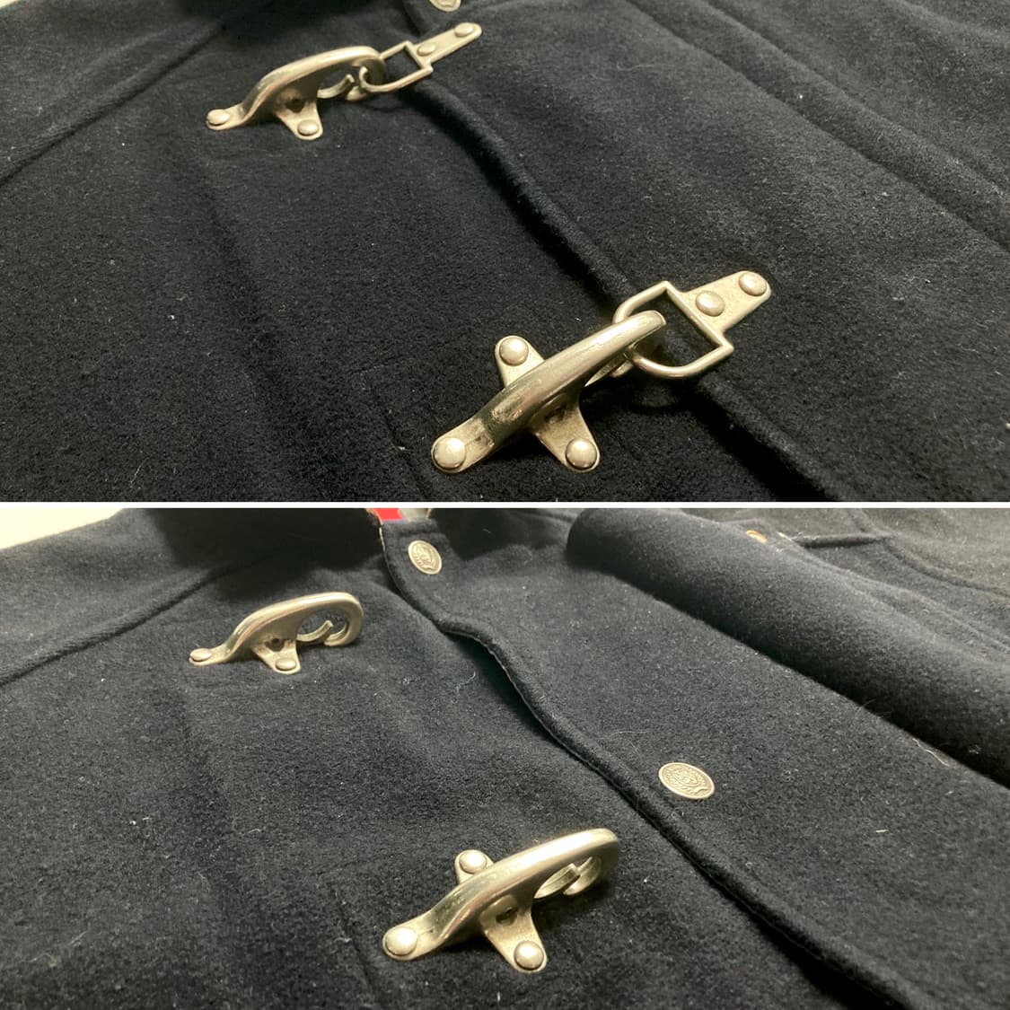 90s 타미힐피거 파이어맨 울 코트 100-105 상품이미지5