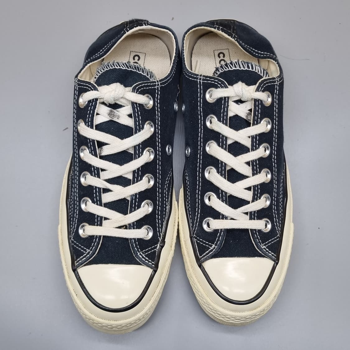 컨버스 척테일러 로우 블랙 스니커즈 240 상품이미지2